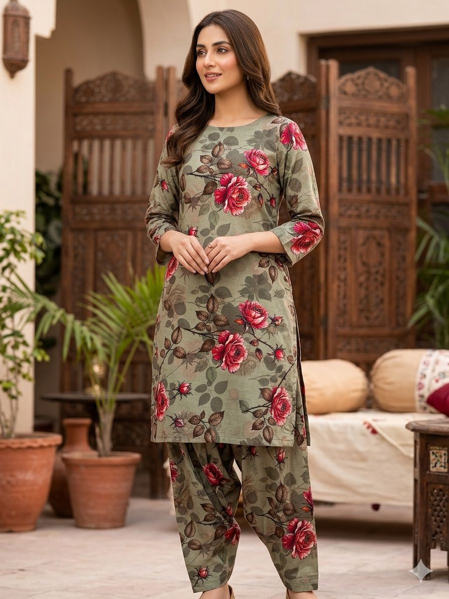 Olive floral